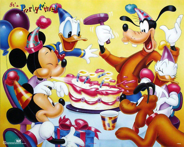 Mickey & Friends: Birthday Party Poster