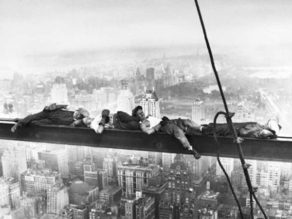 Sleeping Above Manhattan Poster