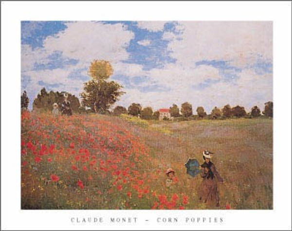 Corn Poppies, 1873 Poster