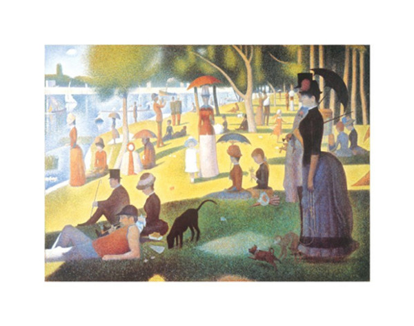 La Grande Jatte1 Poster