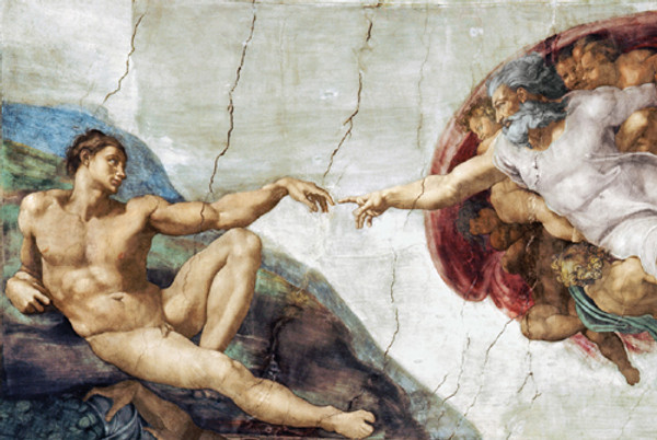 The Creation of Adam Poster
