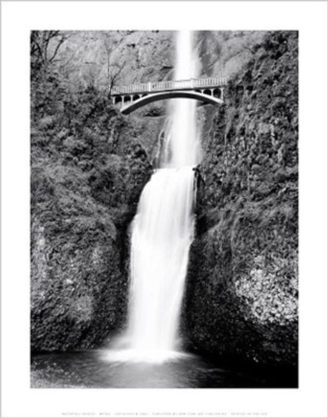 Waterfall Bridge Poster