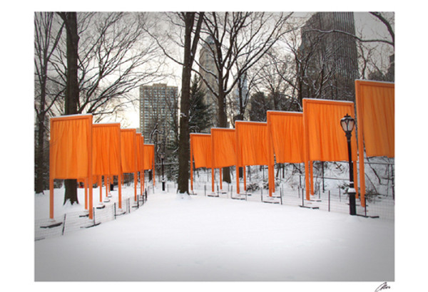 The Gates by Christo, Central Park Poster