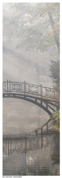 Bridge in the Mist II Poster