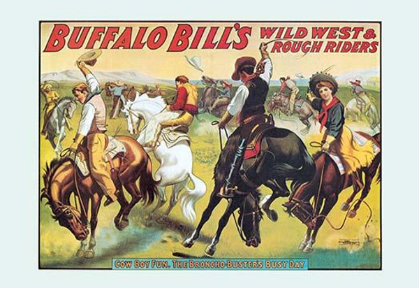 Buffalo Bill: Cowboy Fun - The Bronco Busters Busy Day