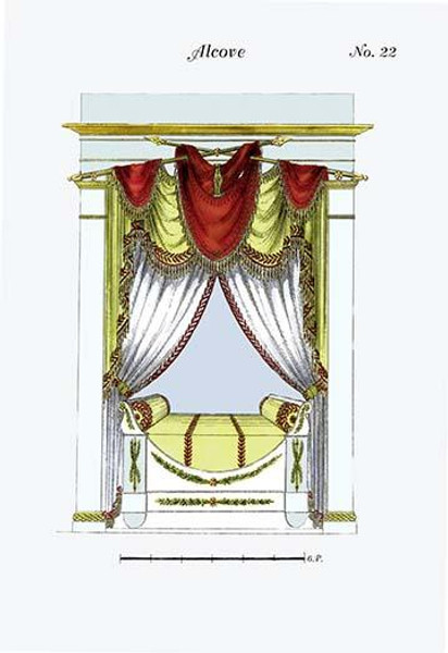 French Empire Alcove Bed No. 22