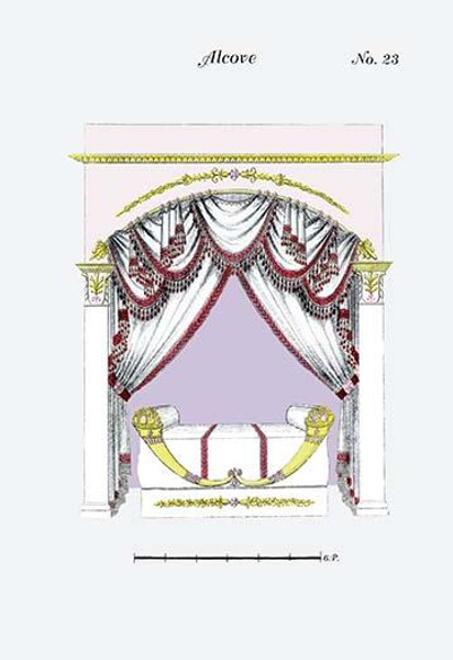 French Empire Alcove Bed No. 23