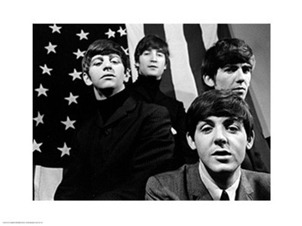 The Beatles, American Flag Poster