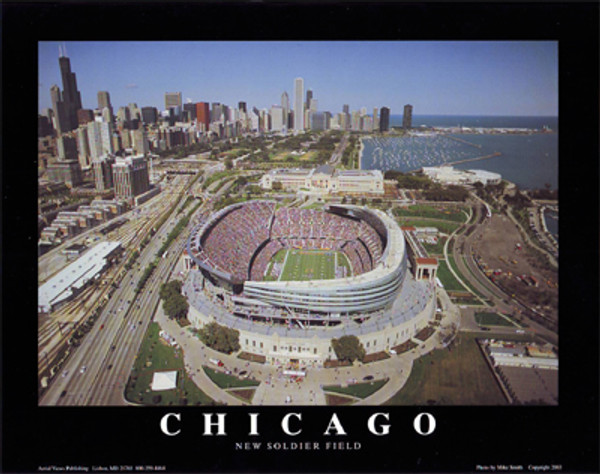 Chicago, Illinois - New Soldier Field1 Poster