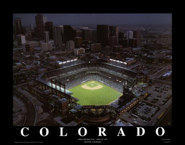 Denver, Colorado - Coors Field Poster