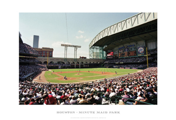 Houston, Minute Maid Park Poster