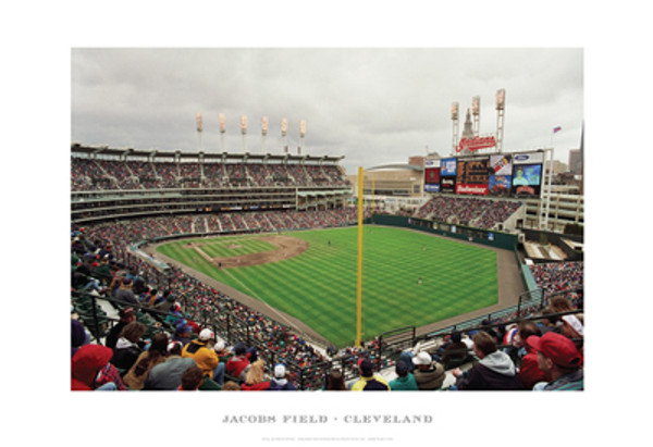 Jacobs Field, Cleveland Poster