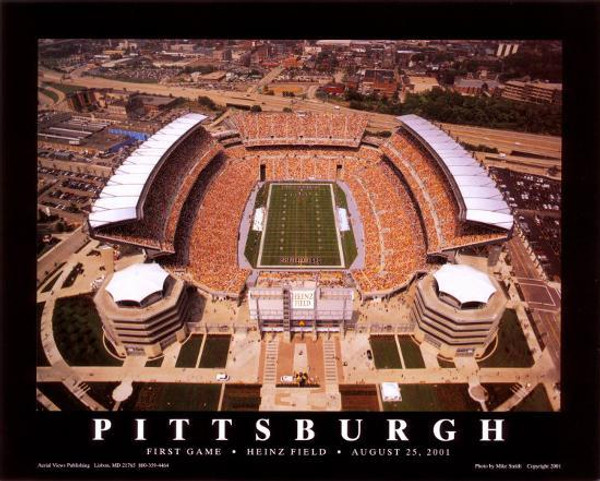 Pittsburgh, Pennsylvania - Heinz Field (Steelers) Poster