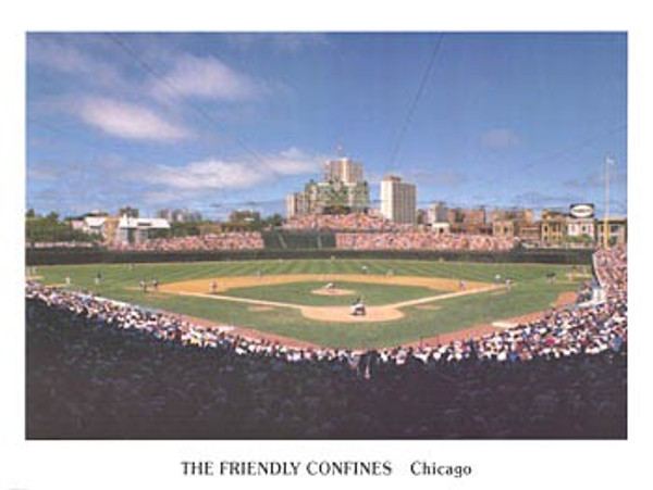 Wrigley Field (The Friendly Confines) Poster