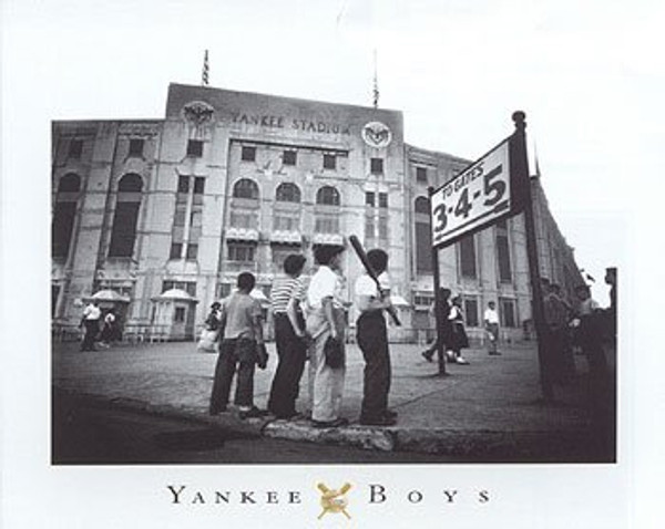 Yankee Boys, Yankee Stadium, Bronx NY Poster