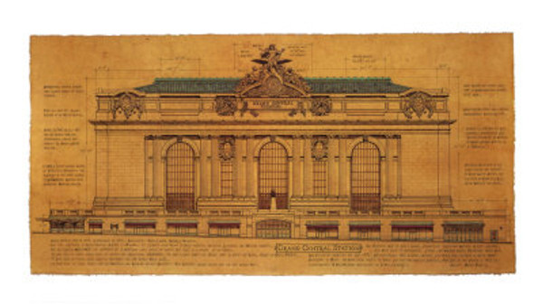 Grand Central Station (Facade) Poster