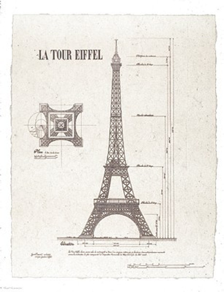 La Tour Eiffel (small) Poster