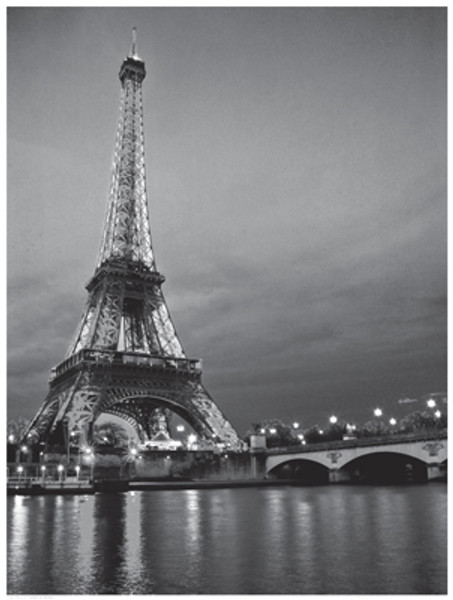 Paris Night Poster