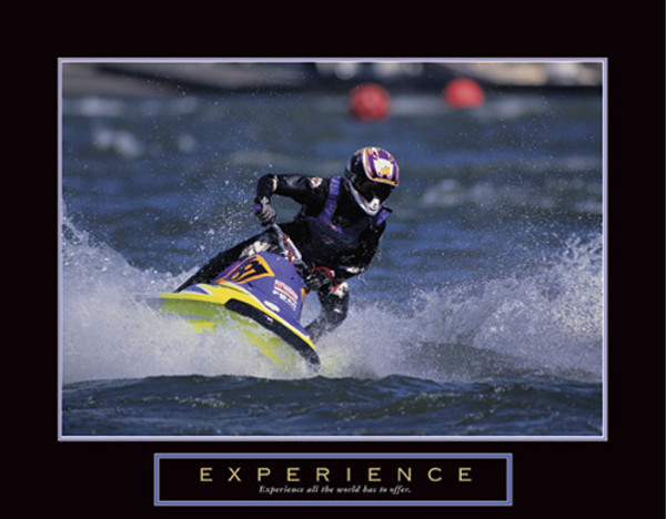 Experience: Jet Skier Poster