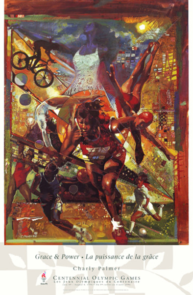 Grace & Power (Olympic Games, Atlanta, 1996) Poster