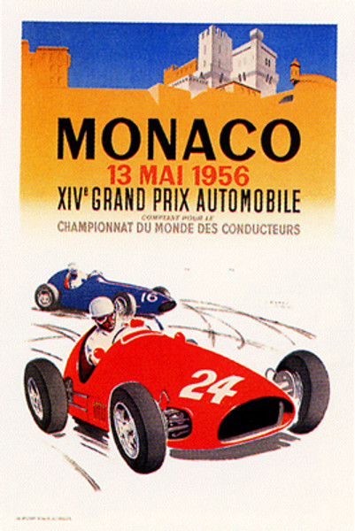 Monaco, 1956 Poster
