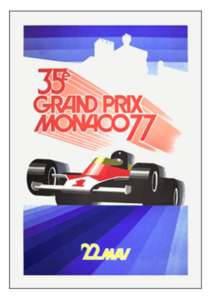 Monaco, 1977 Poster