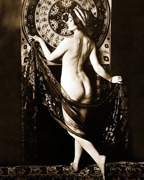 French Nude Dancer Ador?e Villany (c. 1900s) Poster