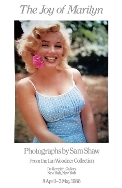 Marilyn Monroe (Flower in Teeth), Roxbury, CT, 1957 (Exhibition Poster, 1986) Poster