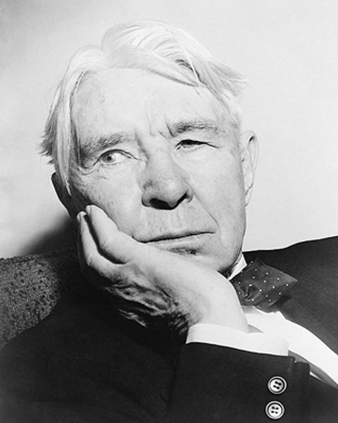 Writer Carl Sandburg Portrait, 1955 Poster