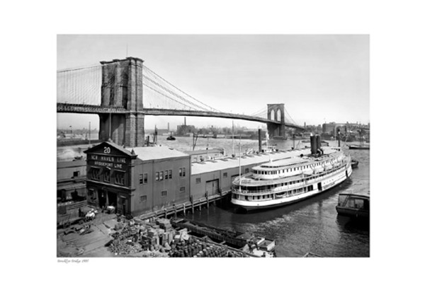 Brooklyn Bridge, 1905 Poster