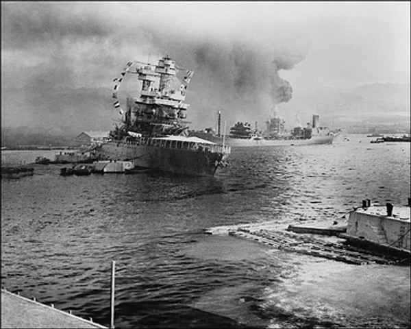 USS Neosho, Pearl Harbor Attack, December 7, 1941 Poster