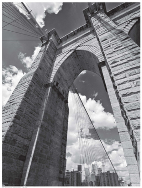 Brooklyn Bridge Arch Poster