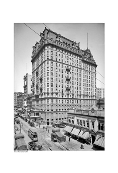 Hotel Manhattan, 1904 Poster