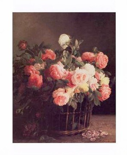 Basket of Roses Poster