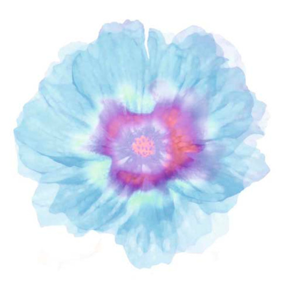 Fleur Bleue Poster