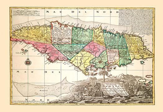 Nova Designatio Insulae Jamaicae