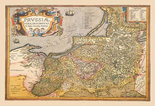 Map of Prussia