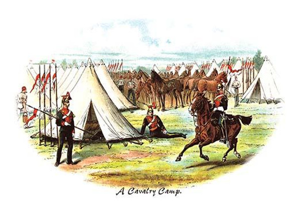 A Cavalry Camp