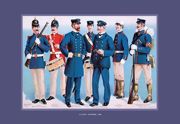 U.S. Navy: Uniforms, 1899 #1