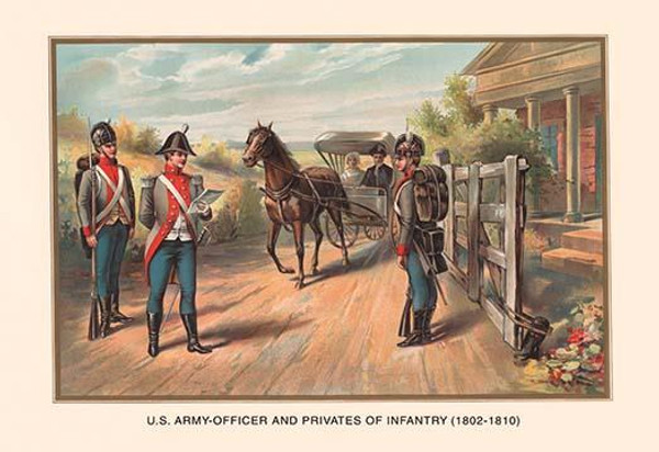 Officer and Privates of Infantry 1802-1810
