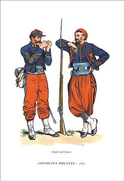 Louisiana Zouaves, 1861