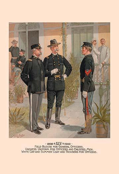 Field Blouse for General Officers; Undress Uniform for Officers and Enlisted Men