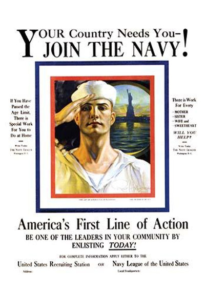 Your country needs you - join the Navy!