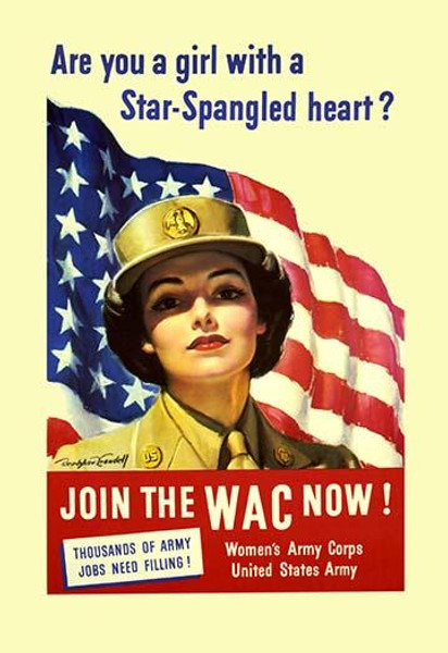 Are you a Girl with a Star Spangled Heart? Join the WAC now!