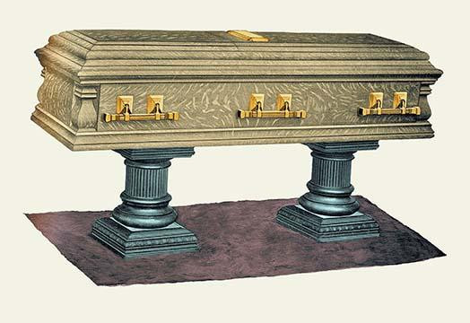 Cut Top Casket
