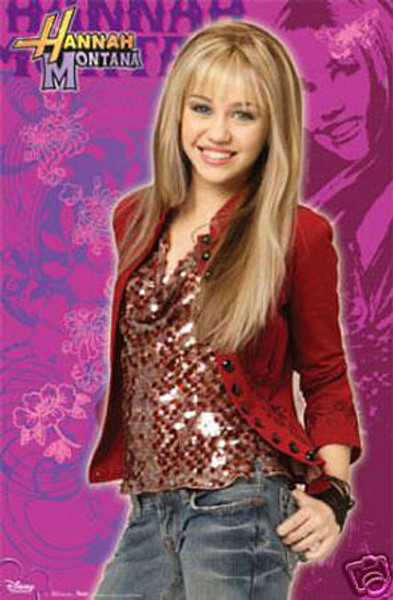 Hannah Nontana and Miley Cyrus Q385-2854-24x36_MV