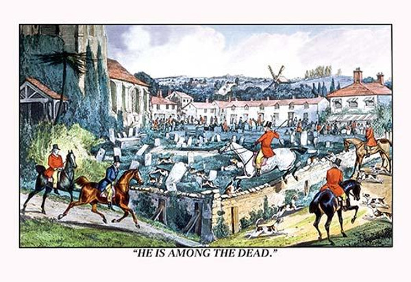 Hounds Lead Hunters into a Graveyard