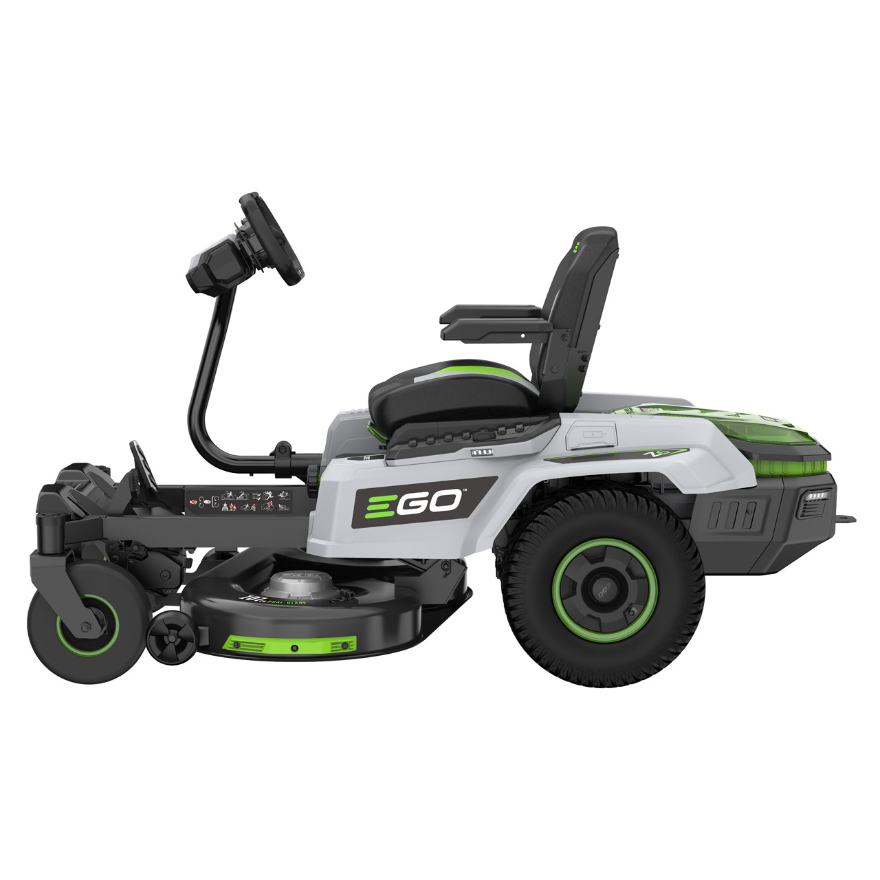 Z6 Zero-Turn 107cm Ride-on Mower with Steering Wheel