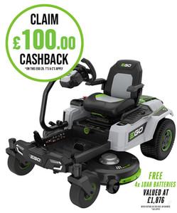 Z6 Zero-Turn 107cm Ride-on Mower with Steering Wheel