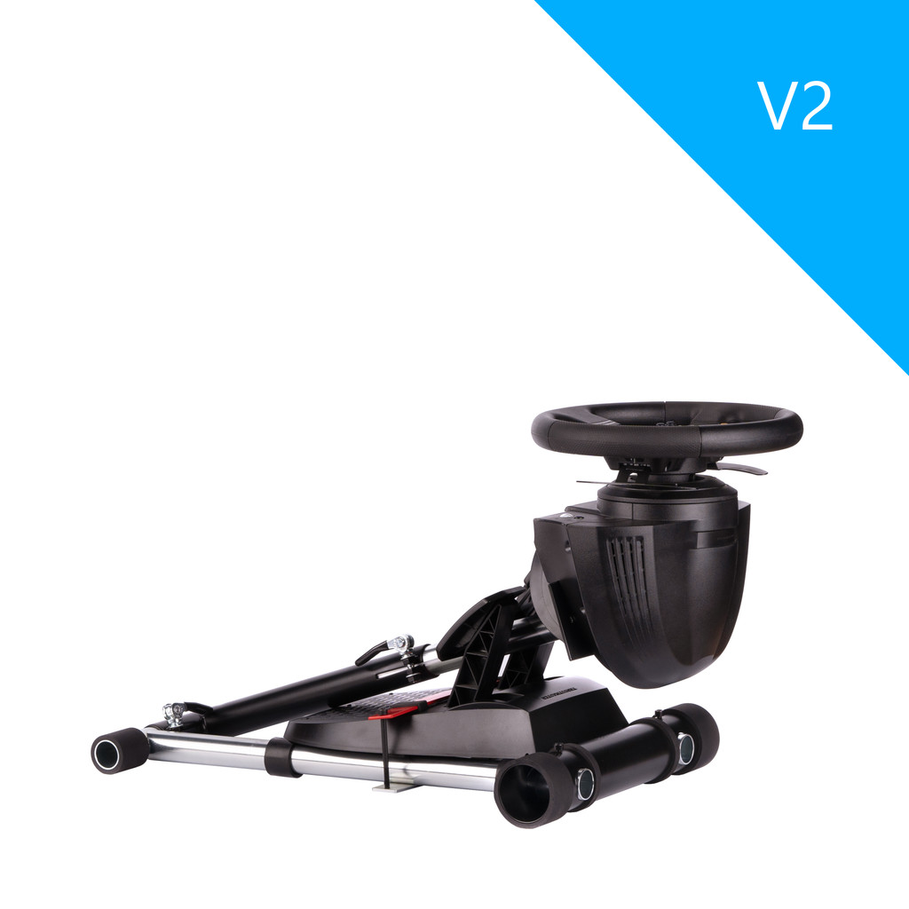 Wheel Stand Pro F458  Racing Steering Wheelstand Black Compatible With F458(XBOX 360), F458 Spider (Xbox One),T80, T100, RGT, Ferrari GT and F430 (Black), Logitech Driving Force GT.  Wheel and Pedals not included.